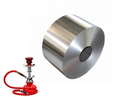  320° Premium Hookah Aluminum Foil - Extra Thick Heavy Duty Rolls  - 7 Wide (180mm) - 82ft Length (25m) - 40 Micron Thick Nicotine Free :  Health & Household