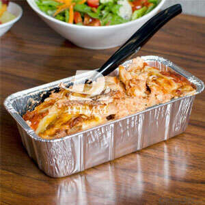 Using aluminium foil containers in the Microwave Oven