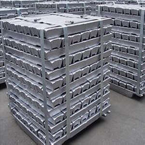 aluminium ingot.